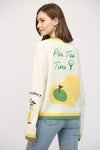 Golf Embroidered Patch Cardigan - 2 Colors