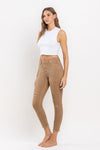 Vervet High Rise Crop Skinny Jeans