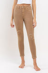 Vervet High Rise Crop Skinny Jeans