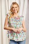 Savanna Jane Embroidered Top
