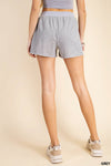 SALE French Terry Side Stripe Athletic Shorts
