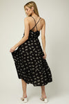 SALE Gilli Sleeveless Tiered Animal Print Midi Dress