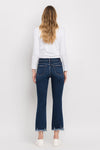 SALE Vervet High Rise Criss Cross Kick Flare Jeans