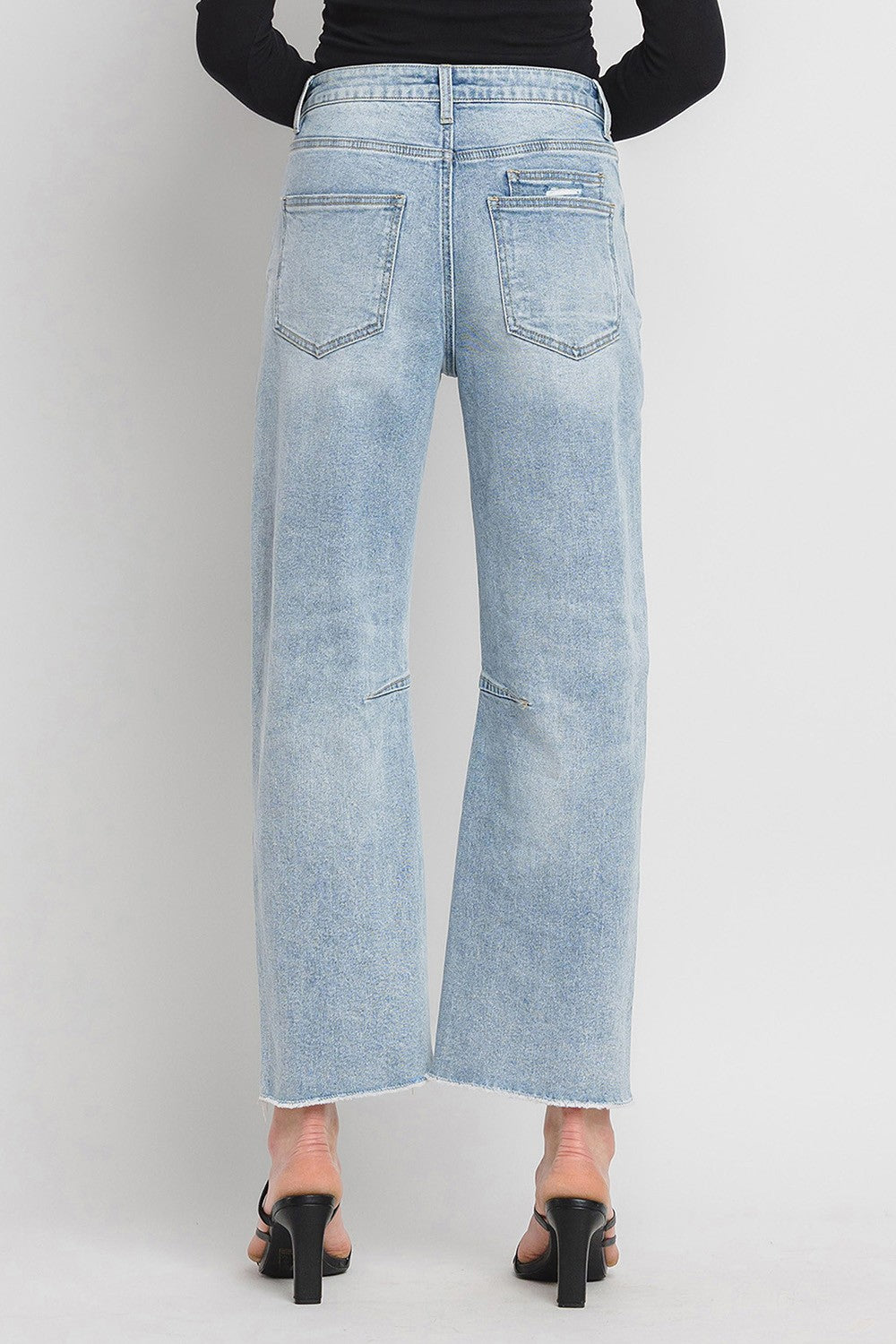 SALE Vervet Super High Rise Barrel Jeans