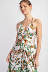 EEsome Printed Sleeveless Jumpsuit