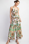 EEsome Printed Sleeveless Jumpsuit