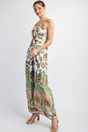 EEsome Printed Sleeveless Jumpsuit