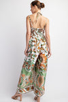 EEsome Printed Sleeveless Jumpsuit