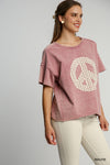 Lace Applique Top - Curvy Size