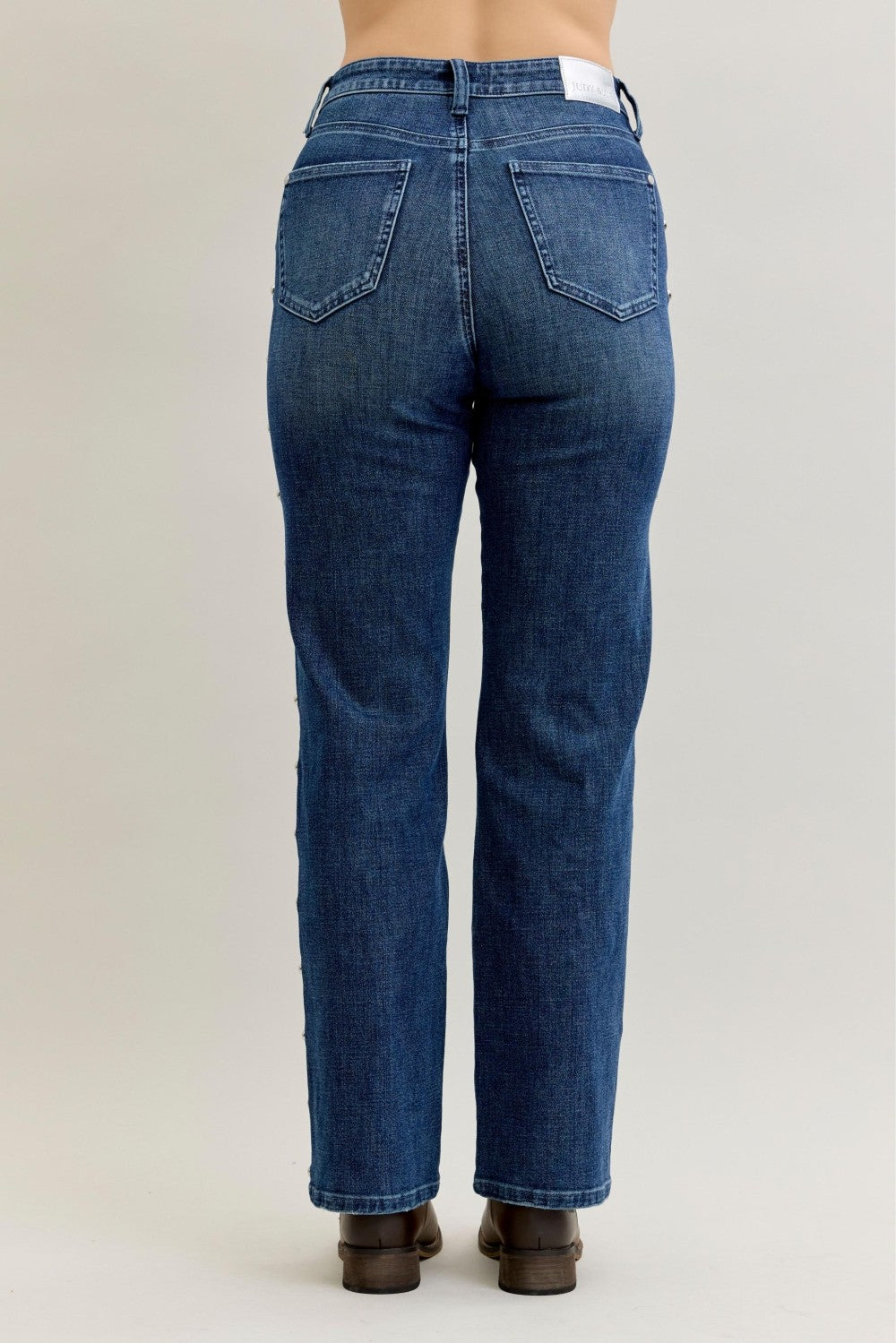 Judy Blue HW Straight Dome Studs Detail