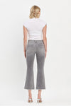 SALE Vervet High Rise Raw Slant Hem Mini Bootcut Jeans