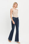 Lovervet Mid Rise Full Length Flare Jeans
