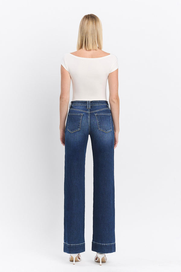 SALE Loveret High Rise Trouser Wide Jeans