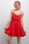 Blu Pepper Red Bow Dress