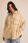 Gilli 3d Pocket Houndstooth Shacket