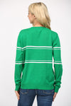 Golf Motif Crew Neck Sweater