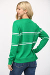 Golf Motif Crew Neck Sweater