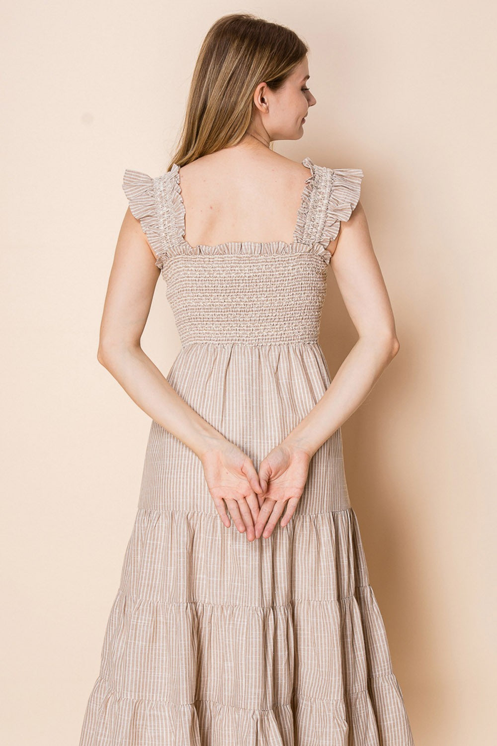 White Birch Sleeveless Solid Knit Dress