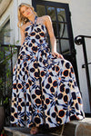 eesome Tiered Halter Neck Jumpsuit