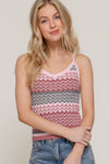 Brown Chevron Tank