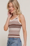 Brown Chevron Tank