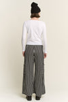 Jade by Jane Stripe Wide Leg Pants - Curvy Size