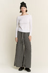 Jade by Jane Stripe Wide Leg Pants - Curvy Size