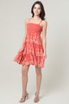 Angie Smocked Bust Babydoll Sundress