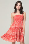 Angie Smocked Bust Babydoll Sundress