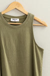 Mineral Washed Sleeveless Top