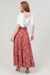 Rodeo Romance Tiered Maxi Skirt
