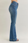Judy Blue Hw Flare Tummy Control Double Button Wb