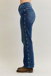 Judy Blue HW Straight Dome Studs Detail