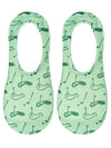 No-Show Liner Socks - Golf - Green