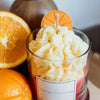 Orange Creamsicle Dessert Candle