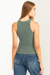 Stay Easy Ribbed Sweater Tank Top - 4 Colors