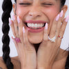 Paintlab Pink Glazed Press-On Nails