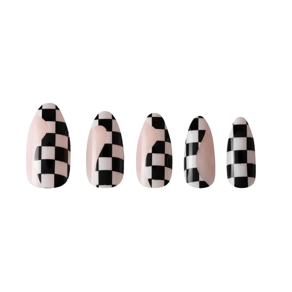 Paintlab Checkmate Press-On Nails