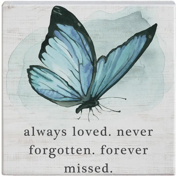 Always Loved Butterfly - Gift-A-Block