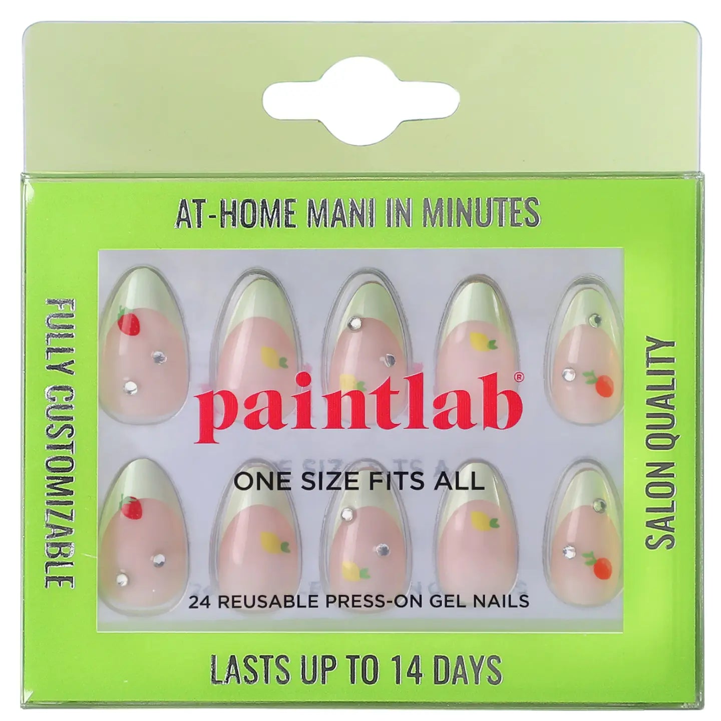 PaintLab Fruity Press-On Nails