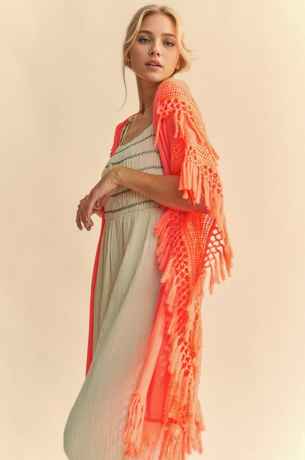 Davi & Dani Solid Sleeveless Knit Cover Up Dress
