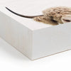 Peeking Cow Wood Block Décor