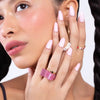 Paintlab Pink Glazed Press-On Nails