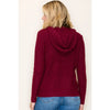 Staccato Waffle Textured Hoodie Sweater