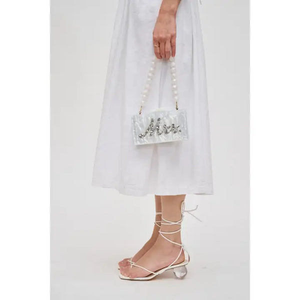 Lotus Wedding Bachelorette Evening Bag