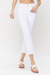Vervet High Rise Crop Straight Jeans