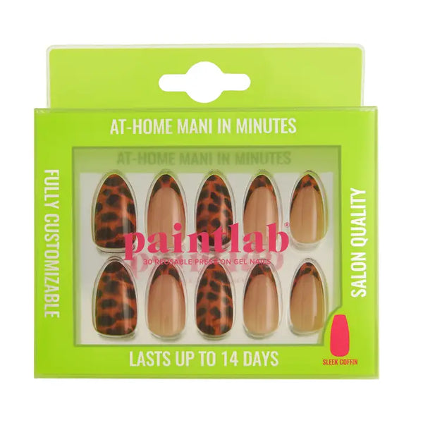 Paint Lab Tortie Tips Press-On Nails