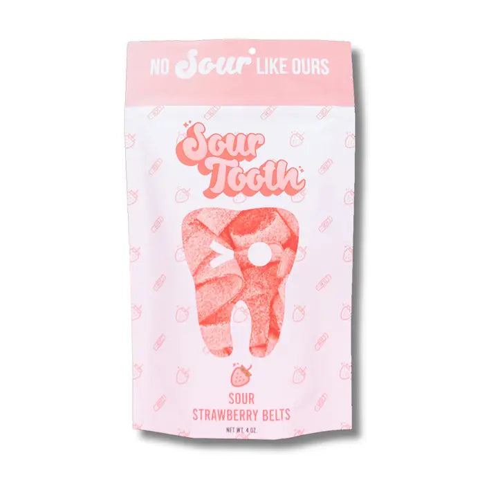Sour Strawberry Belts