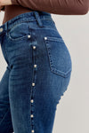 Judy Blue HW Straight Dome Studs Detail