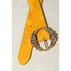 Floral Etched Buckle Belts